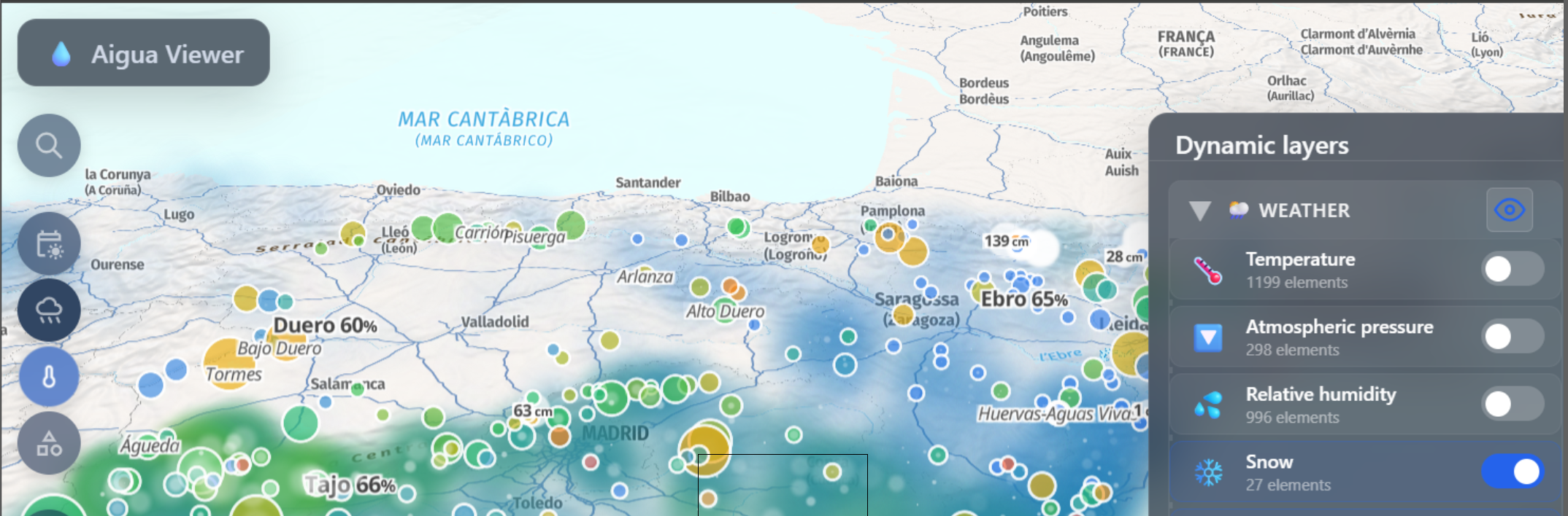 Hydro & Meteo Viewer